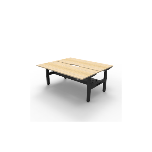 Boost Plus Back to Back Workstation With Cable Tray