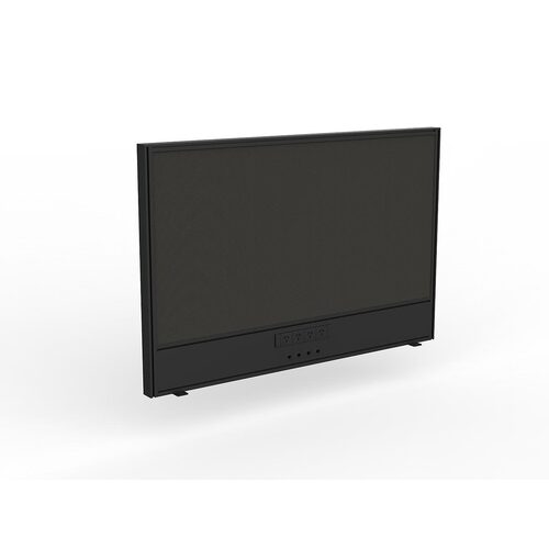 Studio Screen For B2B Power/data 1200 Charcoal In Black