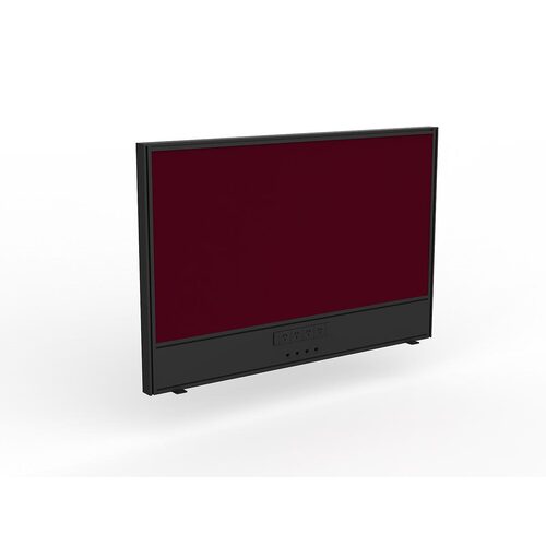 Studio Screen For B2B Power/data 1200 Ruby Red In Black
