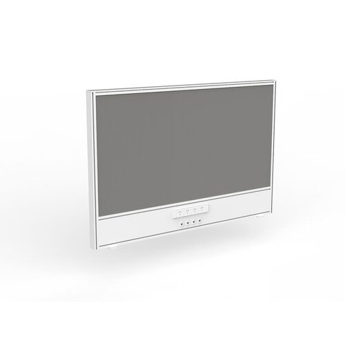 Studio Screen For B2B Power/data 1200 Alloy Grey In White