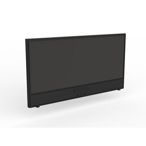 Studio Screen For B2B Power/data 1500 Slate Grey In Black