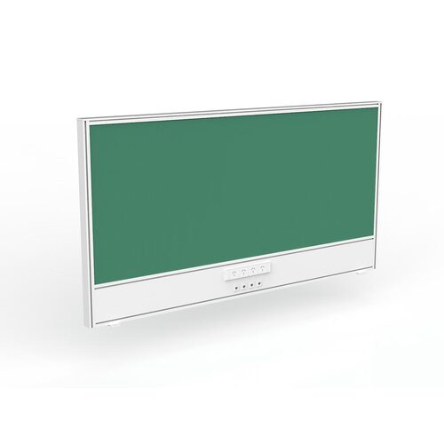 Studio Screen For B2B Power/data 1500 Fern Green In White