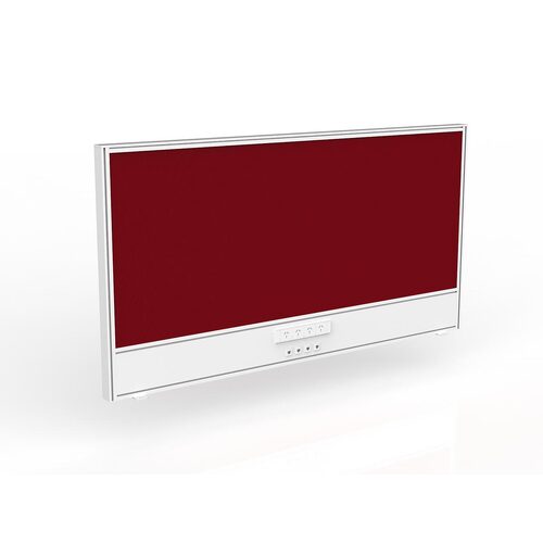 Studio Screen For B2B Power/data 1500 Red In White