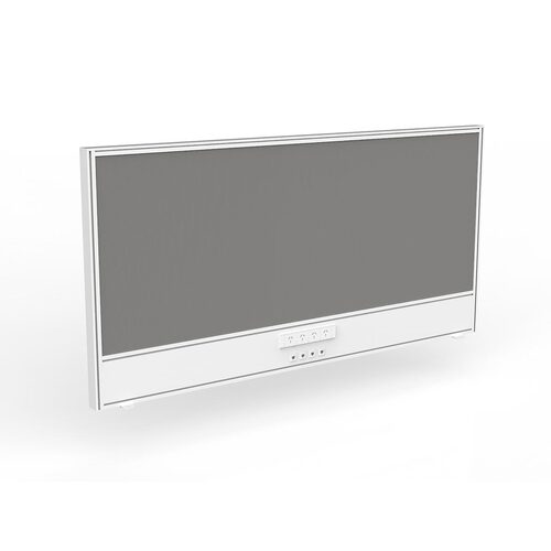 Studio Screen For B2B Power/data 1600 Alloy Grey In White