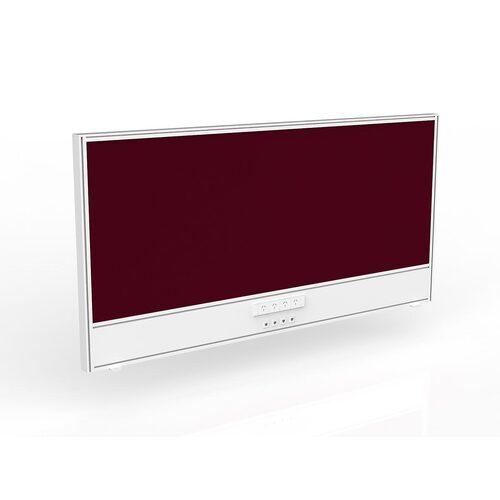 Studio Screen For B2B Power/data 1600 Ruby Red In White