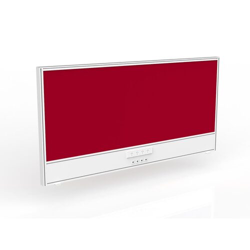 Studio Screen For B2B Power/data 1600 Tomato Red In White