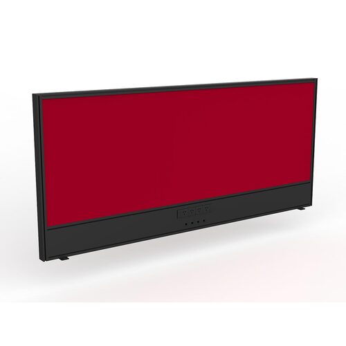 Studio Screen For B2B Power/data 1800 Tomato Red In Black