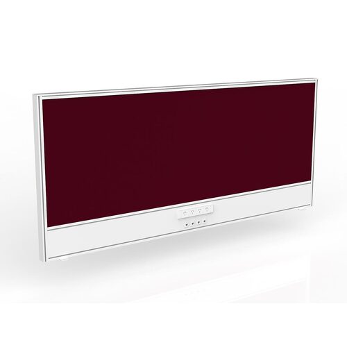 Studio Screen For B2B Power/data 1800 Ruby Red In White