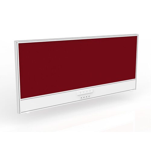 Studio Screen For B2B Power/data 1800 Red In White