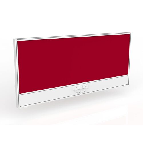 Studio Screen For B2B Power/data 1800 Tomato Red In White