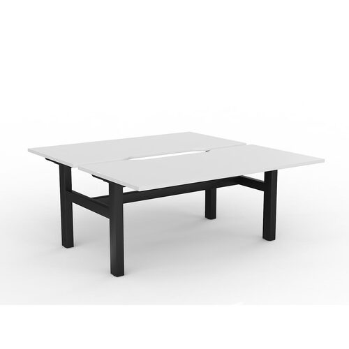 Agile Fixed B2B 2 X 1600 X 800 White On Black