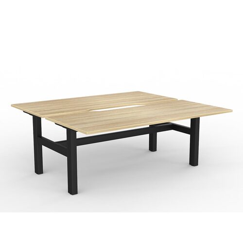 Agile Fixed B2B 2 X 1800 X 800 New Oak On Black