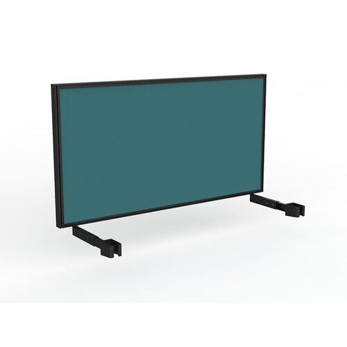 Studio Screen For Single Sided Desk 1500 Blue In Black