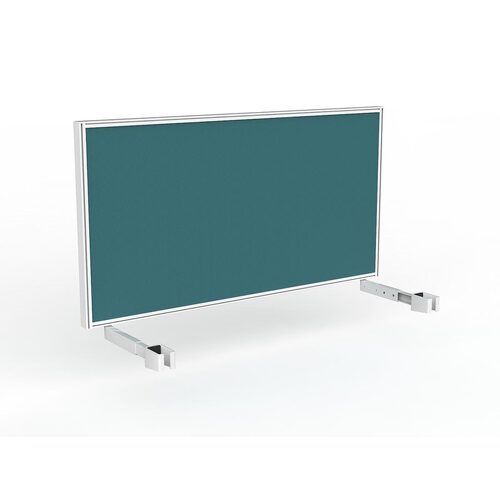 Studio Screen For Single Sided Desk 1500 Blue In White