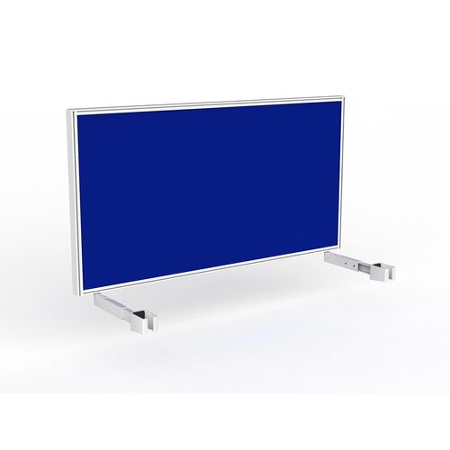 Studio Screen For Single Sided Desk 1500 Royal Blue In White
