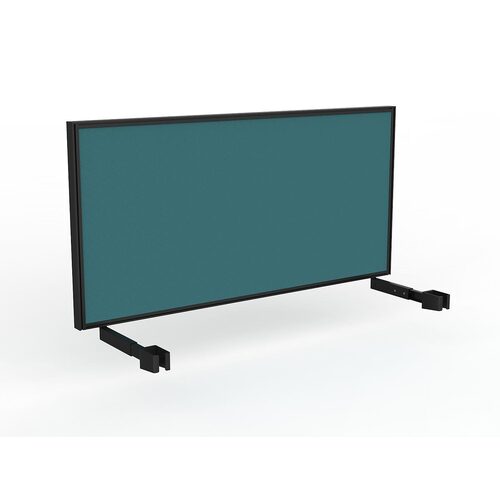 Studio Screen For Single Sided Desk 1600 Blue In Black