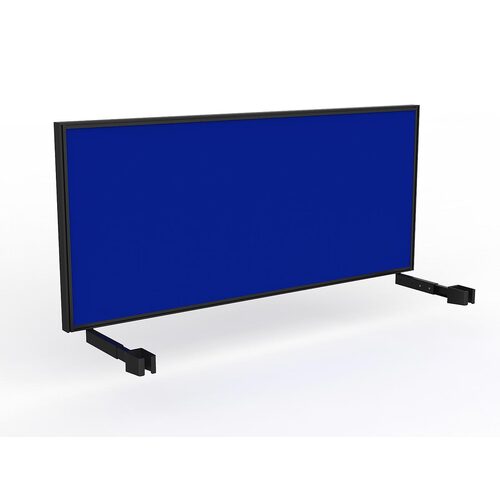 Studio Screen For Single Sided Desk 1800 Royal Blue In Black