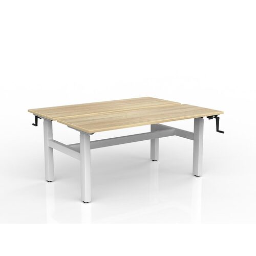 Agile Wind-Up B2B 2 X 1600 X 600 New Oak On White