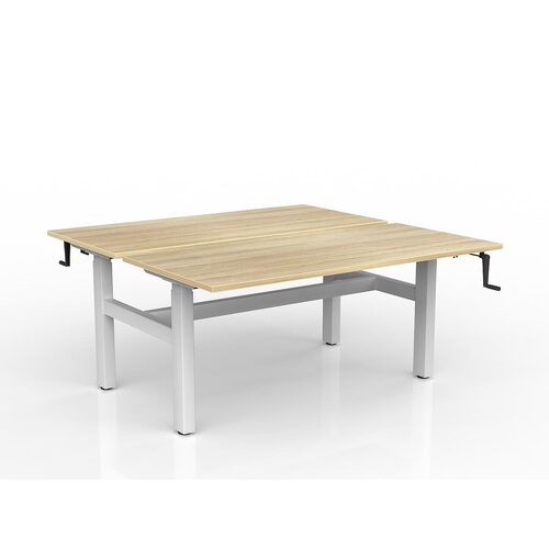 Agile Wind-Up B2B 2 X 1600 X 750 New Oak On White