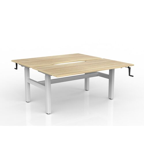 Agile Wind-Up B2B 2 X 1600 X 800 New Oak On White