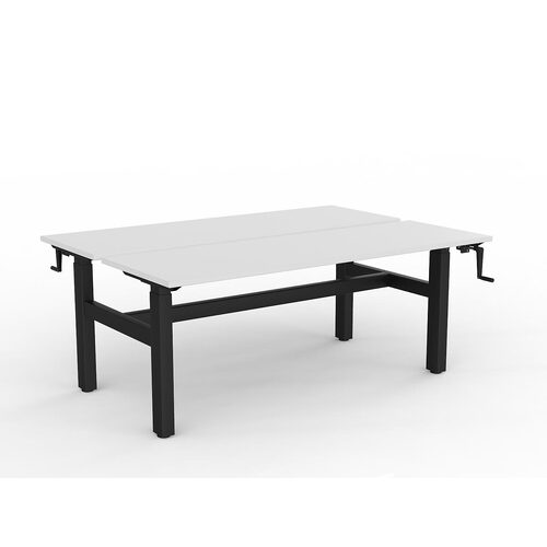 Agile Wind-Up B2B 2 X 1800 X 600 White On Black