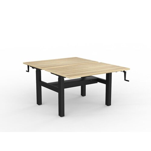 Agile Wind-Up B2B 2 X 1200 X 750 Cable Tray New Oak On Black