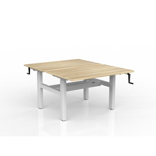 Agile Wind-Up B2B 2 X 1200 X 750 Cable Tray New Oak On White