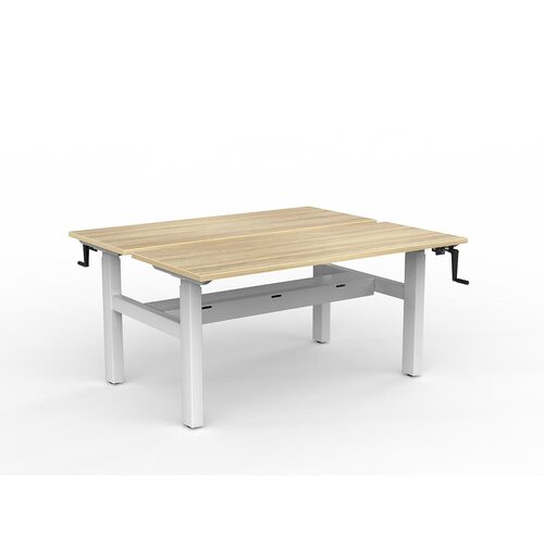 Agile Wind-Up B2B 2 X 1500 X 600 Cable Tray New Oak On White