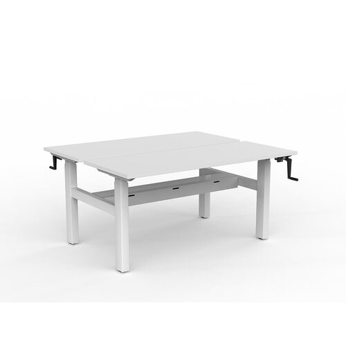 Agile Wind-Up B2B 2 X 1500 X 600 Cable Tray White On White