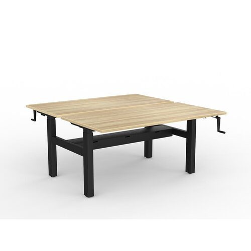 Agile Wind-Up B2B 2 X 1500 X 750 Cable Tray New Oak On Black