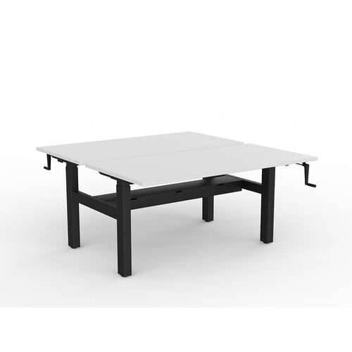 Agile Wind-Up B2B 2 X 1500 X 750 Cable Tray White On Black