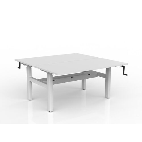 Agile Wind-Up B2B 2 X 1500 X 750 Cable Tray White On White
