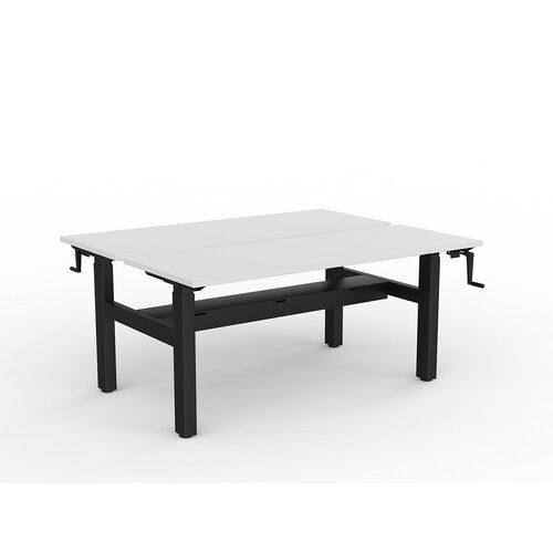 Agile Wind-Up B2B 2 X 1600 X 600 Cable Tray White On Black