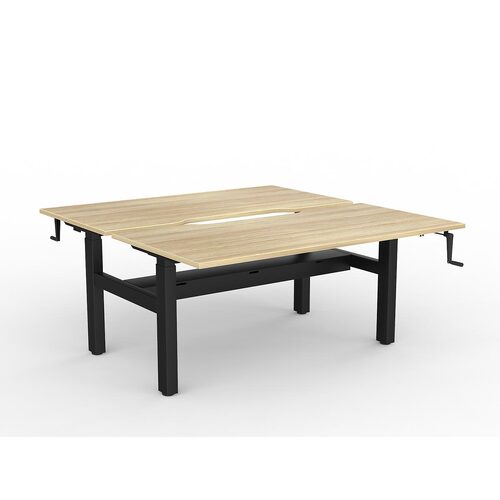 Agile Wind-Up B2B 2 X 1600 X 800 Cable Tray New Oak On Black
