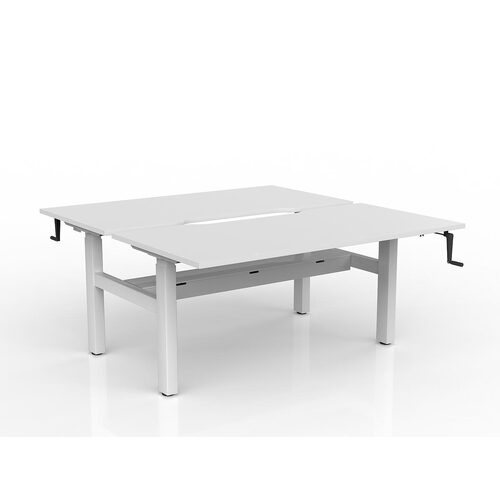 Agile Wind-Up B2B 2 X 1600 X 800 Cable Tray White On White