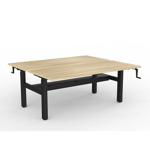Agile Wind-Up B2B 2 X 1800 X 750 Cable Tray New Oak On Black