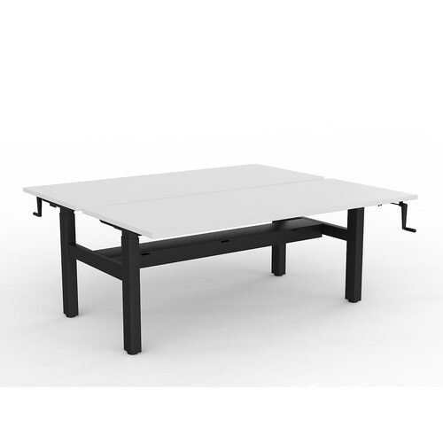 Agile Wind-Up B2B 2 X 1800 X 750 Cable Tray White On Black