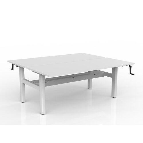 Agile Wind-Up B2B 2 X 1800 X 750 Cable Tray White On White