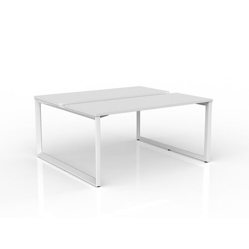 Anvil Loop B2B Desks 2 X 1500 X 600 White On White