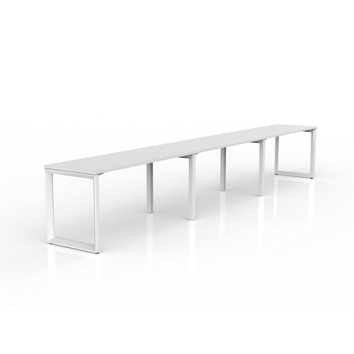 Anvil Loop Side By Side Desks 3 X 1500 X 600 White On White