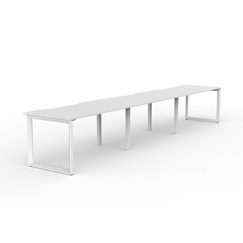 Anvil Loop Side By Side Desks 3 X 1500 X 800 White On White