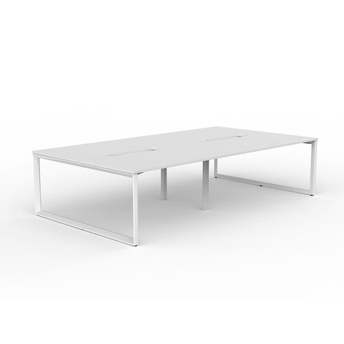 Anvil Loop B2B Desks 4 X 1500 X 800 White On White