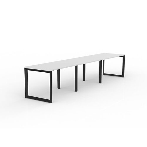 Anvil Loop Side By Side Desks 3 X 1200 X 750 White On Black
