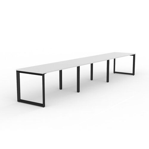 Anvil Loop Side By Side Desks 3 X 1500 X 750 White On Black
