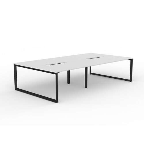 Anvil Loop B2B Desks 4 X 1500 X 800 White On Black