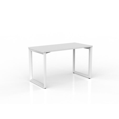 Anvil Loop Desk 1200 X 600 White On White