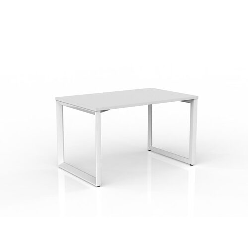 Anvil Loop Desk 1200 X 750 White On White