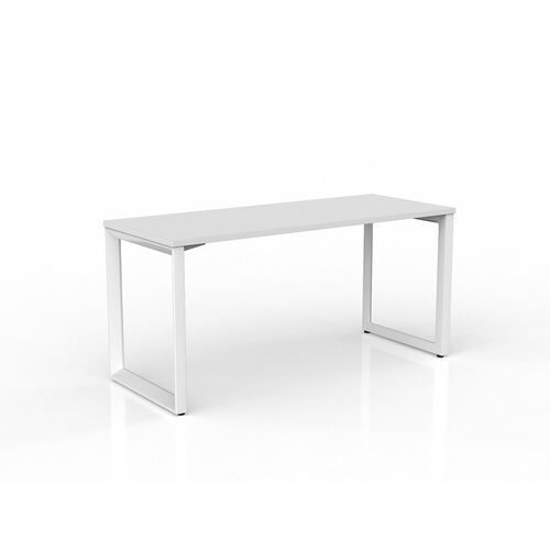 Anvil Loop Desk 1500 X 600 White On White