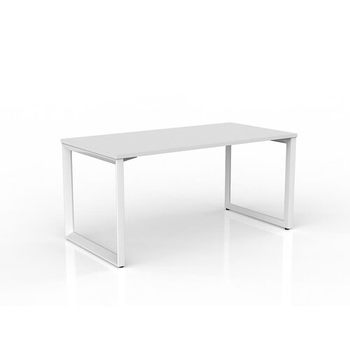 Anvil Loop Desk 1500 X 750 White On White