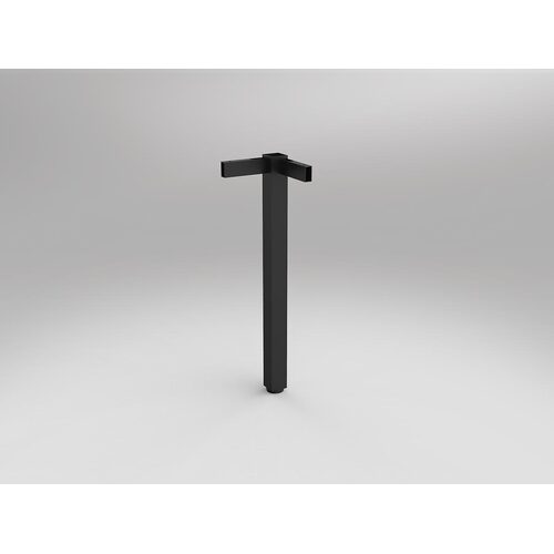 Axis Workstation 90° Corner Leg - Packed In Singles Black